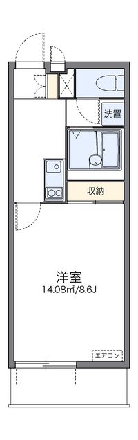 レオネクストシモンズ 間取り図