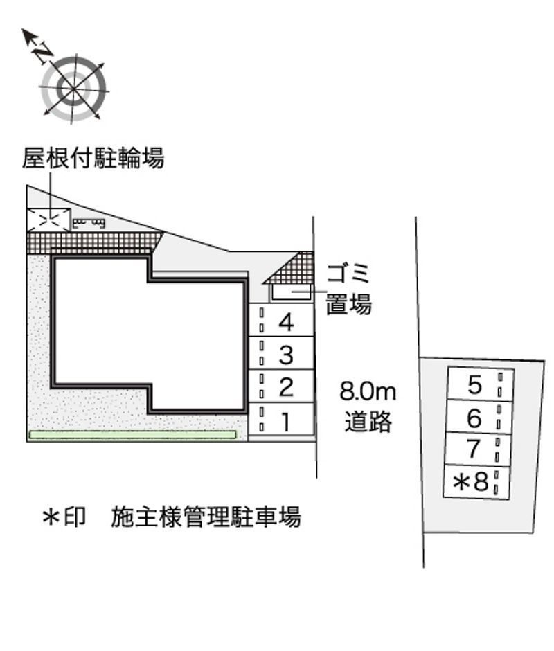 レオネクストＫＫ 駐車場