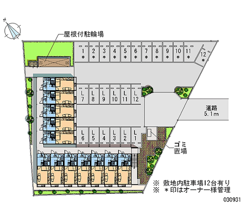 30931 Monthly parking lot