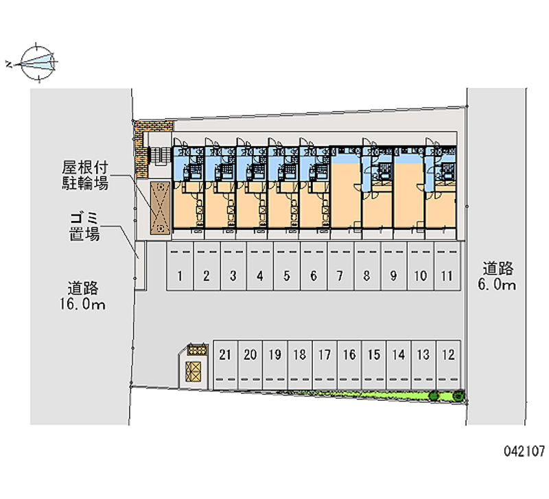 42107 Monthly parking lot