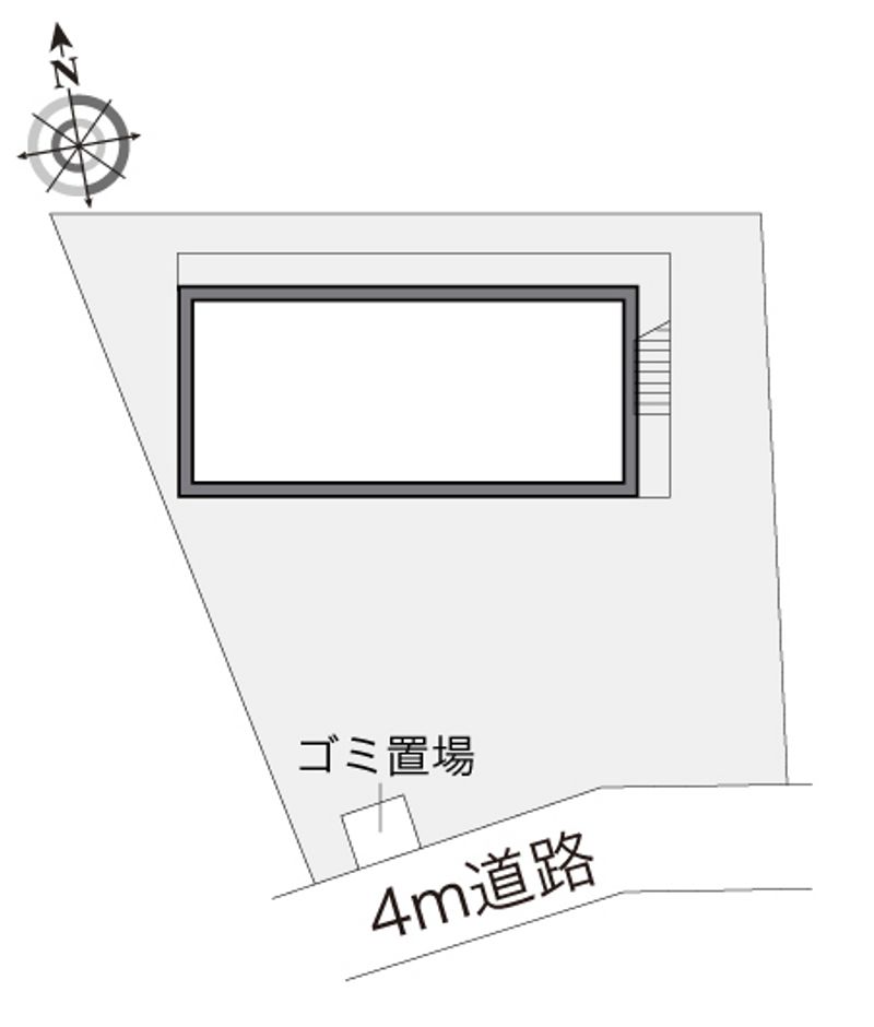 レオパレスプレジール 配置図