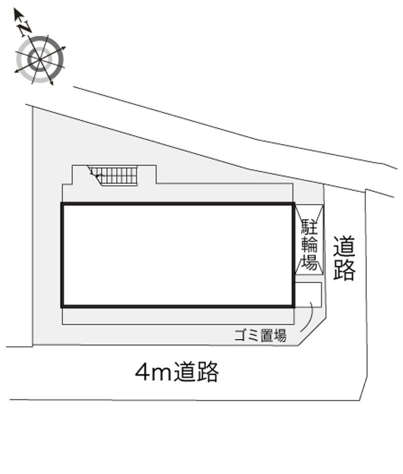 レオパレスＩ．Ｓ．千里丘 配置図
