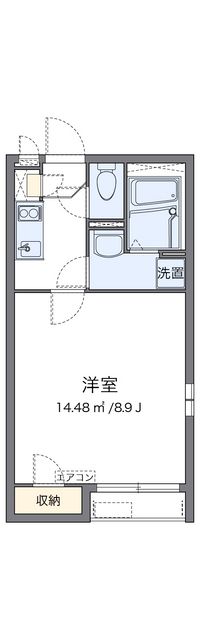 クレイノパルテドール 間取り図