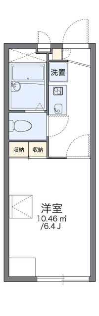 レオパレスシャングリラ２００７ 間取り図