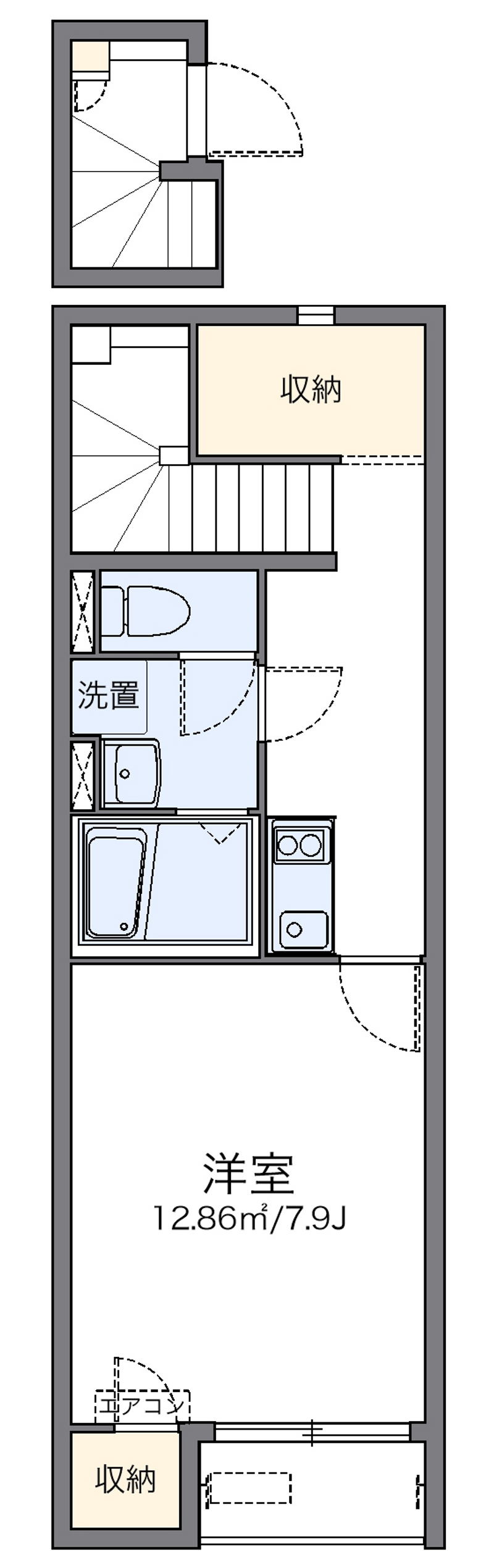 LEONEXT Mizuki Floor plan
