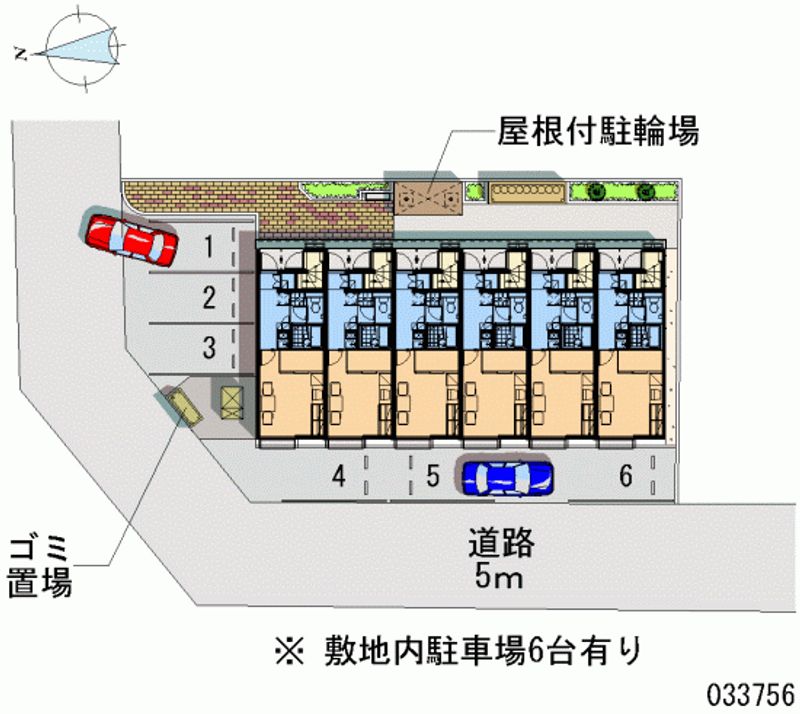 レオパレス神ノ木 月極駐車場