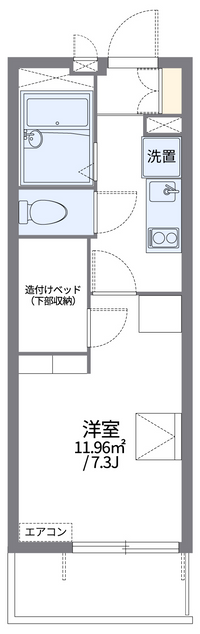 レオパレスＳＵＧＩＹＡＭＡⅢ 間取り図