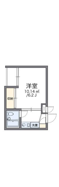 レオパレスＲＸ早稲田第２ 間取り図