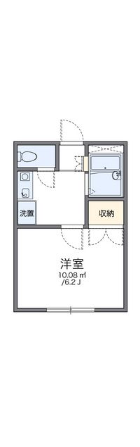 レオパレスナカムラⅡ 間取り図