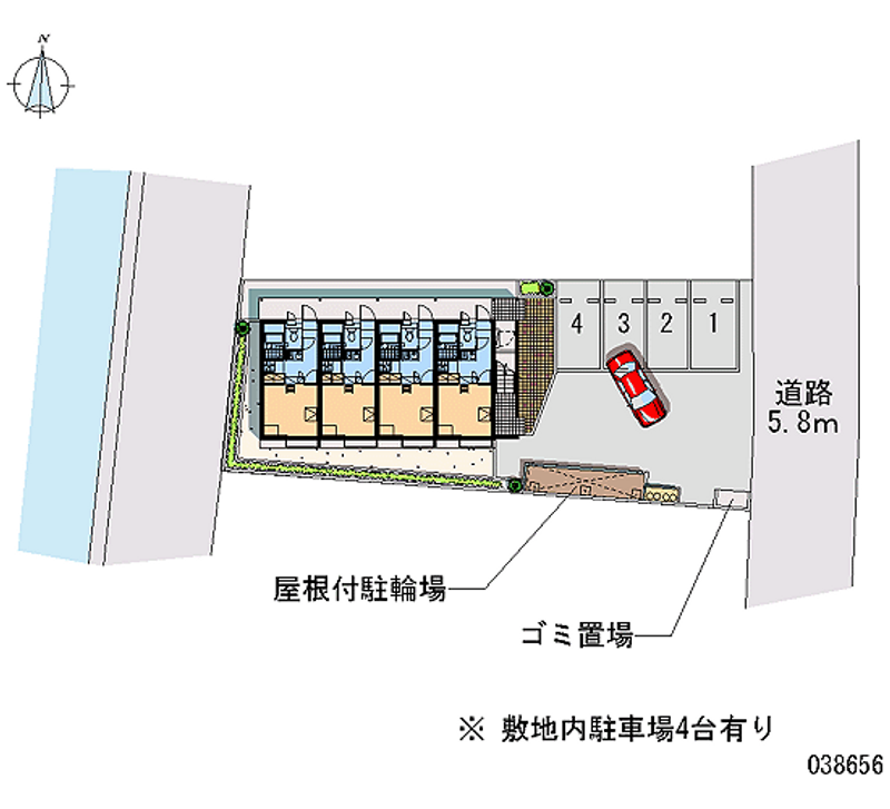 38656 Monthly parking lot