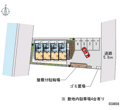 38656 Monthly parking lot