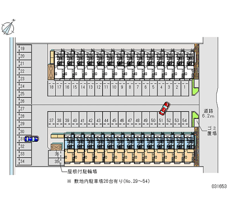 31653 bãi đậu xe hàng tháng