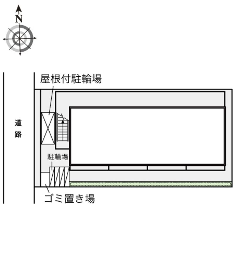 レオパレスＩＭＡＧＯⅡ 配置図