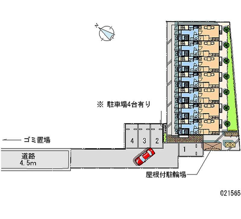 21565月租停车场