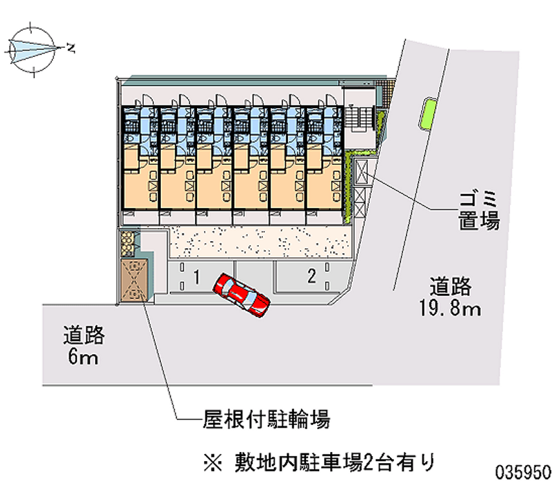 35950 Monthly parking lot