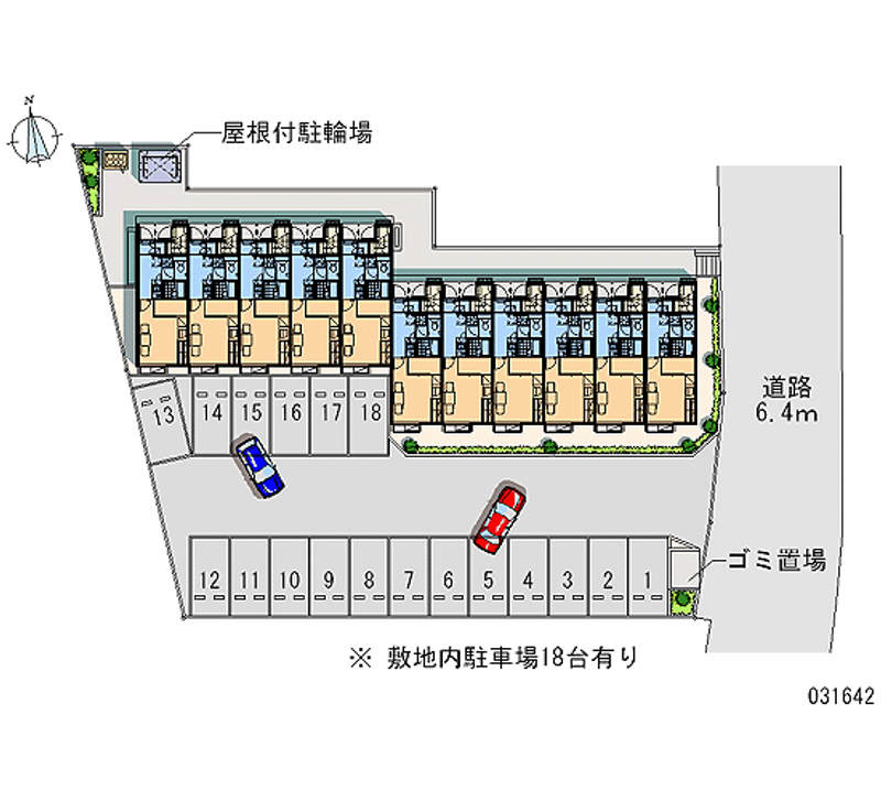 31642 Monthly parking lot