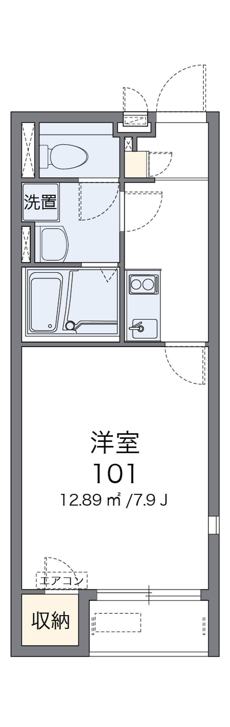レオネクストアルバ 間取図