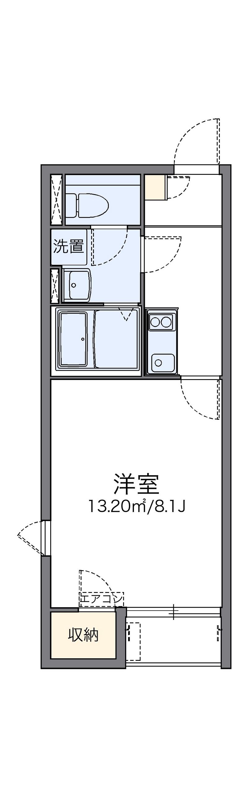 レオネクストクレール 間取図