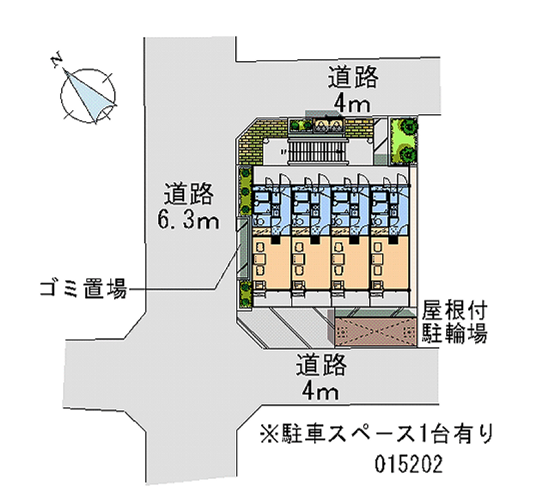 レオパレス山葵 区画図