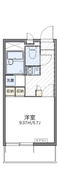 レオパレスＧＲＡＣＥ　本大久保 間取り図