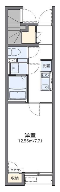 レオネクストウエスト 間取り図