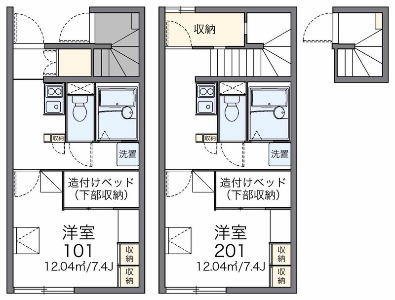 レオパレスメゾンＴ 間取図