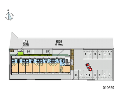 10569 Monthly parking lot