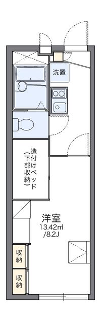 レオパレスＳＥＭＰＲＥ 間取り図