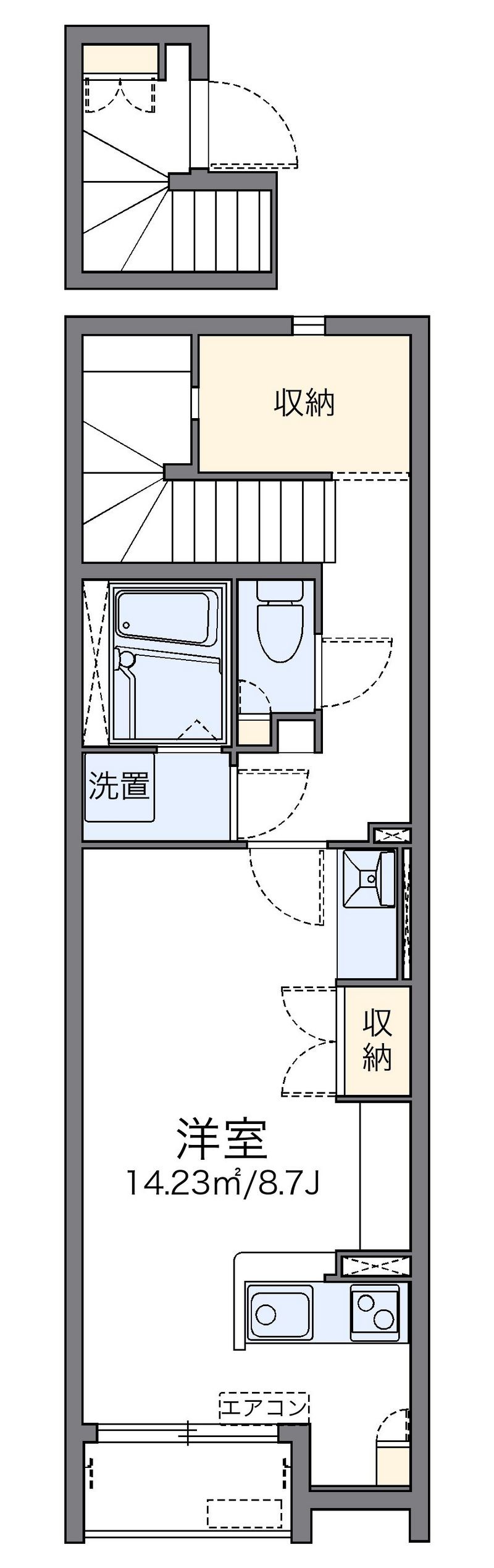 レオネクストルミエール 間取図
