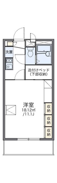 レオパレスＡＳＴ 間取り図