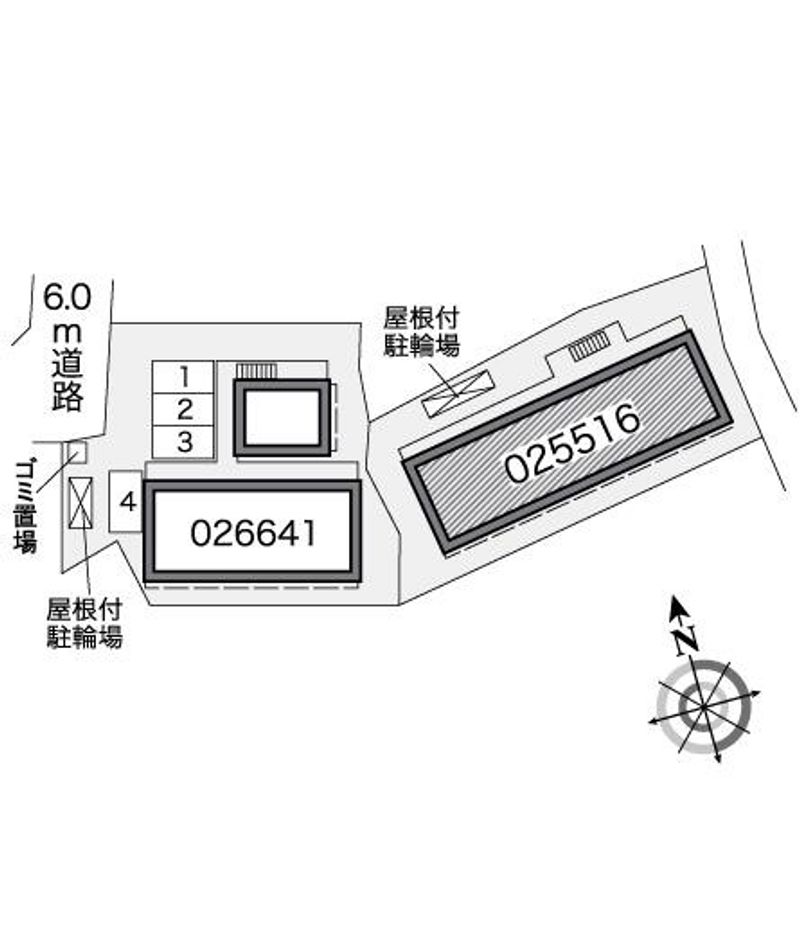 レオパレスＴＡＫＡβ 配置図