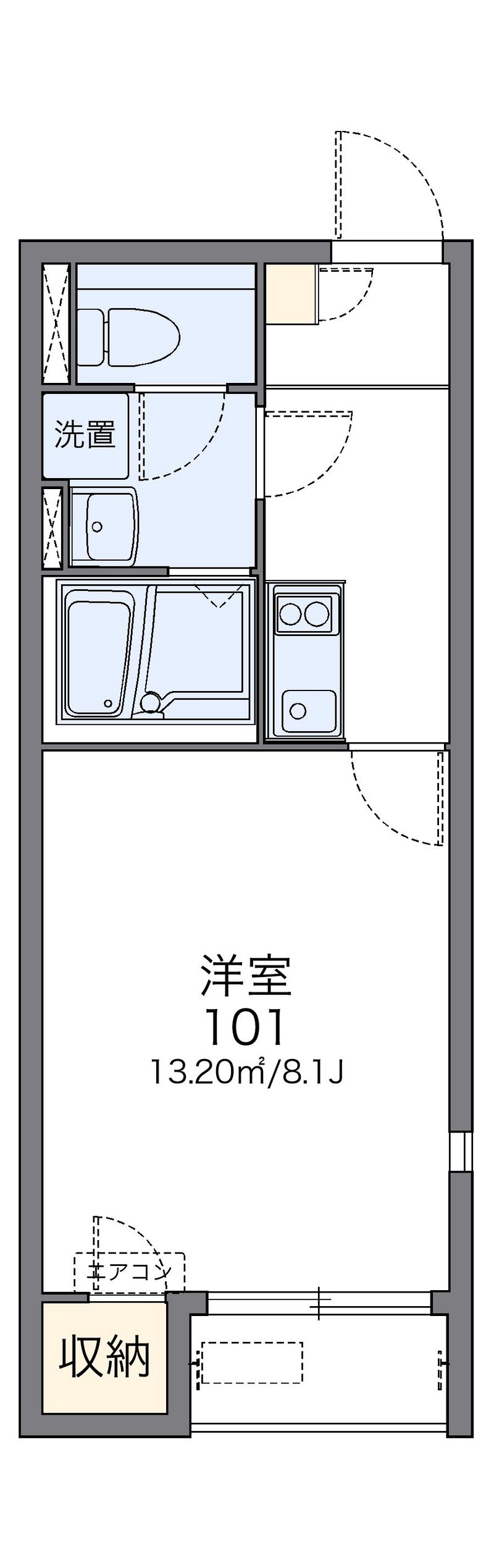 レオネクストマルベリー 間取図