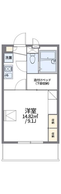 レオパレスドリームＷＫＴ 間取り図