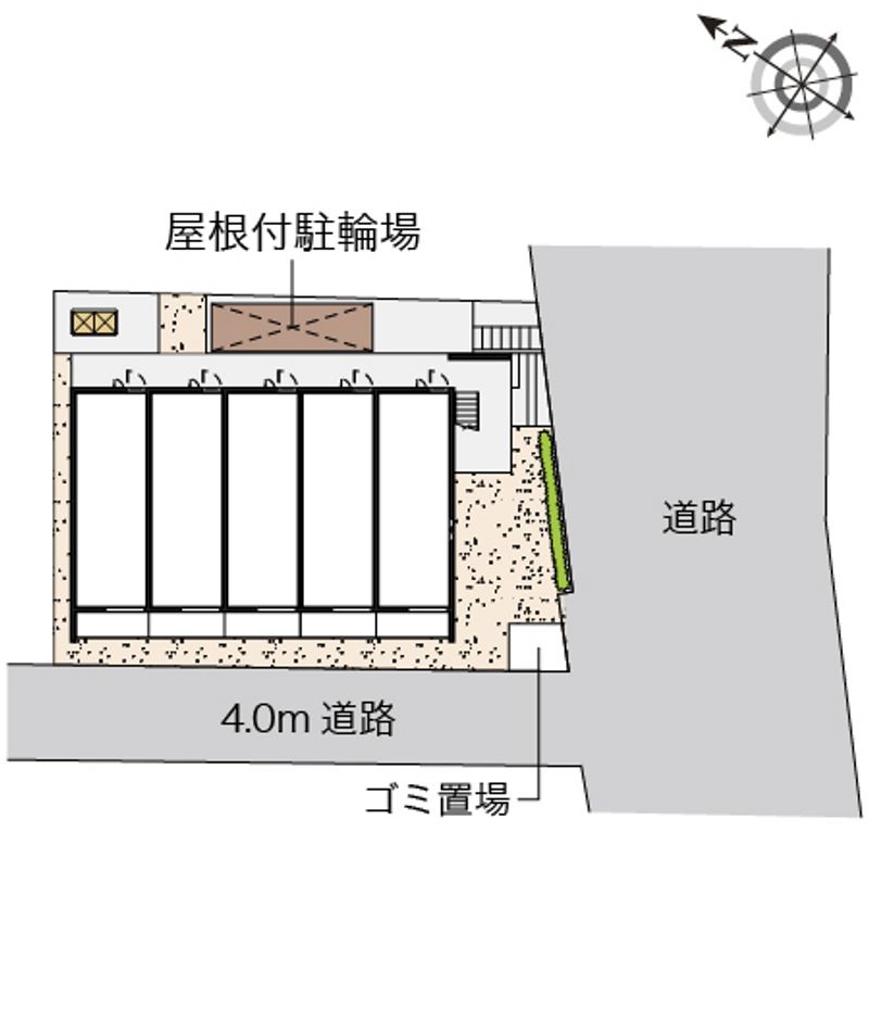 クレイノＲＯＵＴＥ　１６ 配置図
