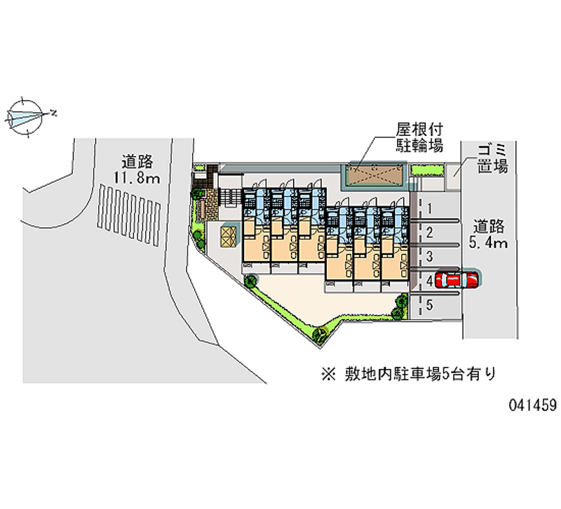 41459 Monthly parking lot