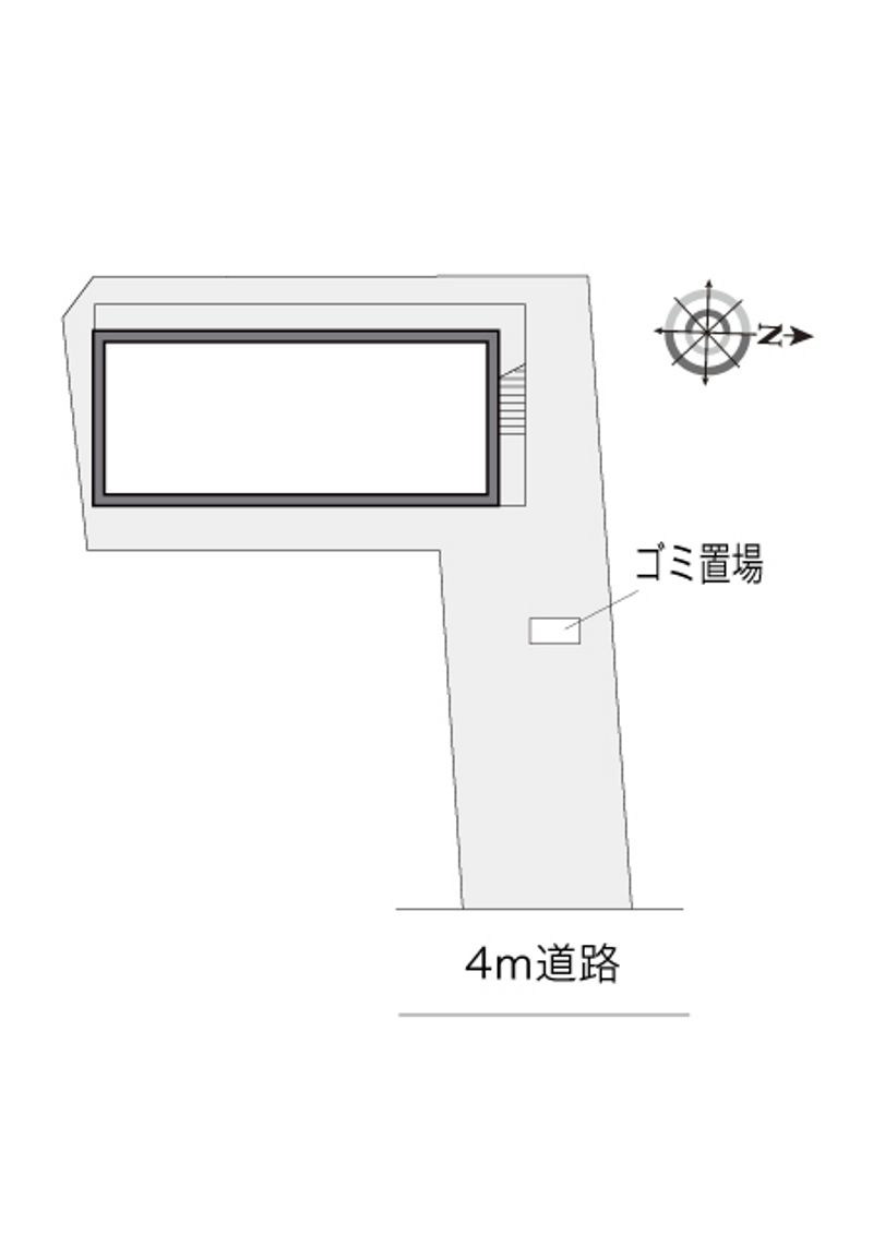 レオパレスグリーンクラブ 配置図
