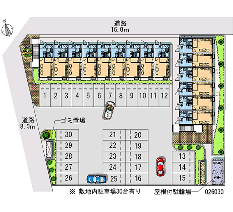 26030月租停車場