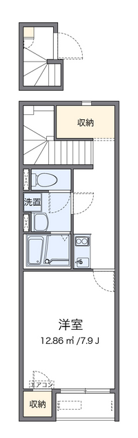 クレイノ綾瀬 間取り図