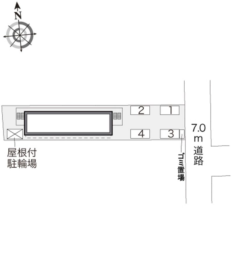 レオパレスセントレア 配置図