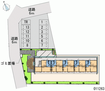 11263 Monthly parking lot