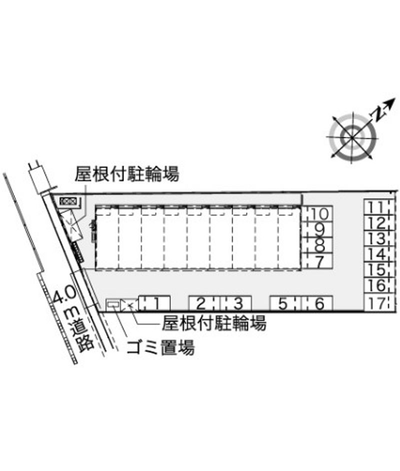 レオネクストプログレ 駐車場