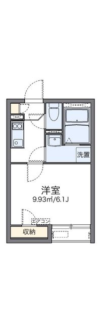 レオネクストバルーンモーリー 間取り図