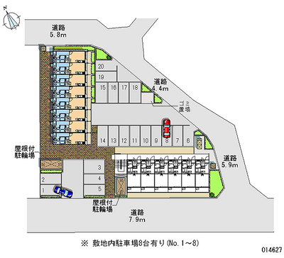 レオパレス光弐番館 月極駐車場