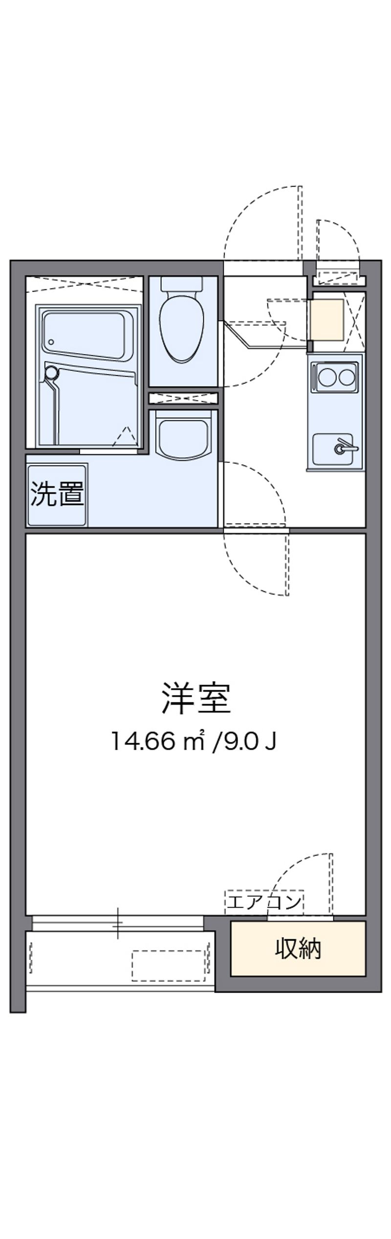 クレイノ太陽 間取り