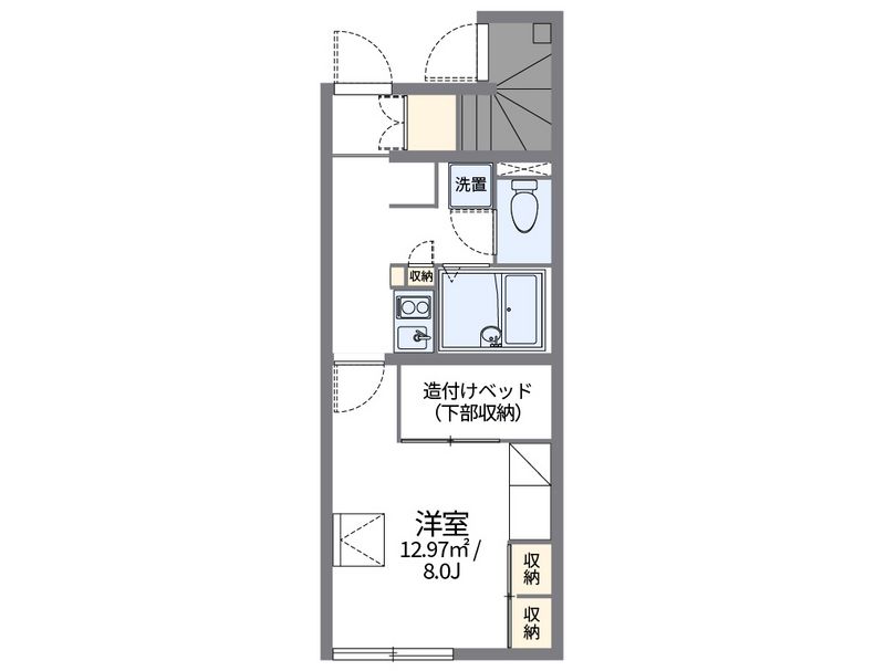 レオパレスＷＨＩＴＥ　ＳＵＮ 間取図