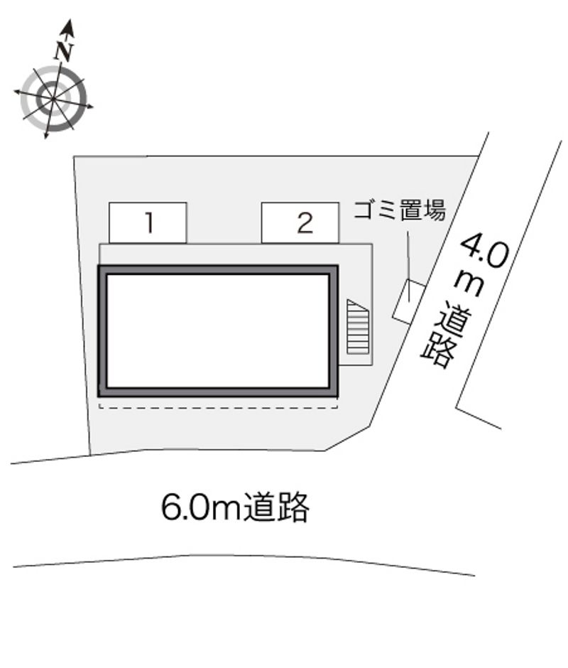 レオパレスコンフォート 配置図