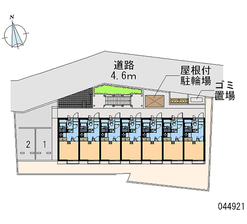 レオパレスマイルド桜町 月極駐車場