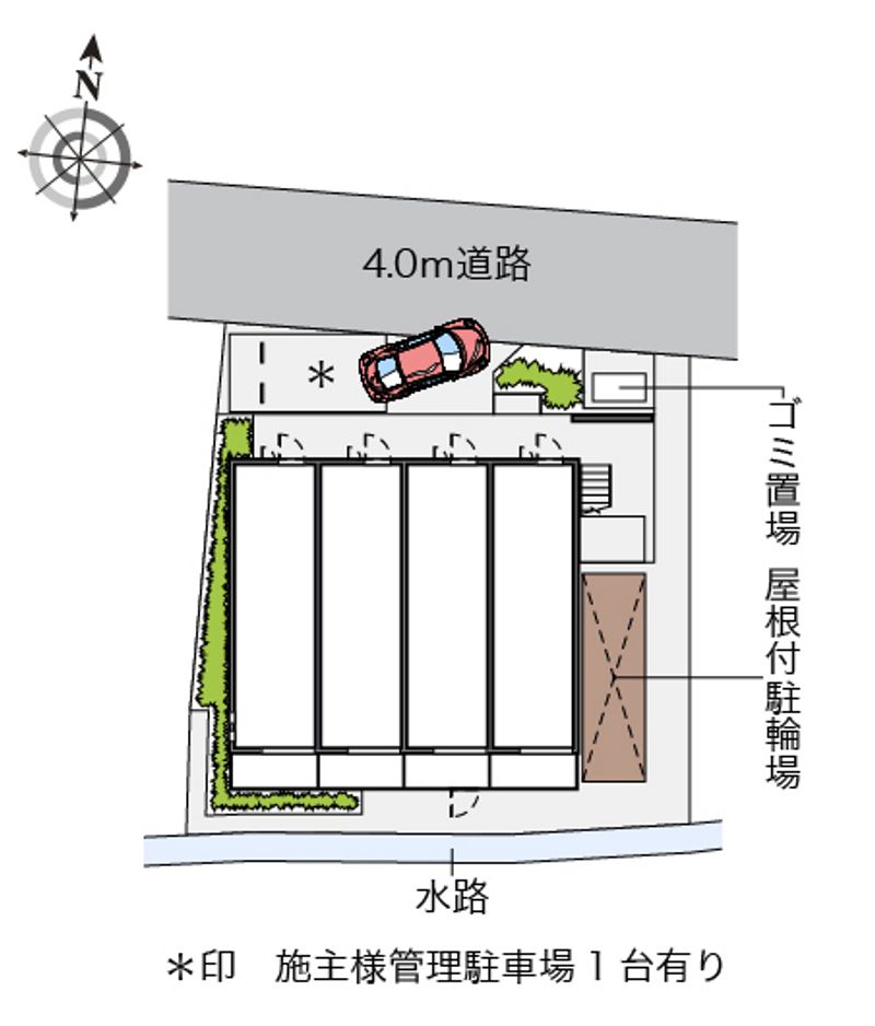 クレイノかもめ 配置図