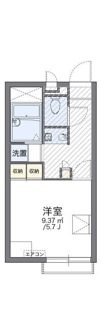 レオパレスバロンⅡ 間取り図