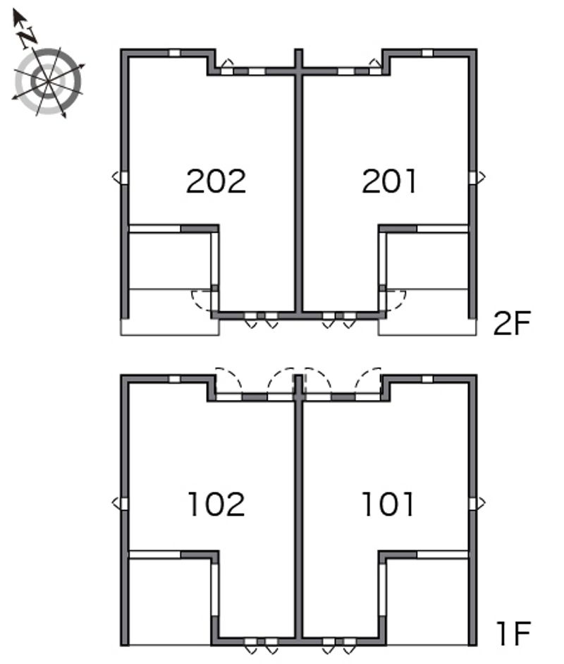 レオネクストエスポワールＴ　Ⅴ 間取配置図